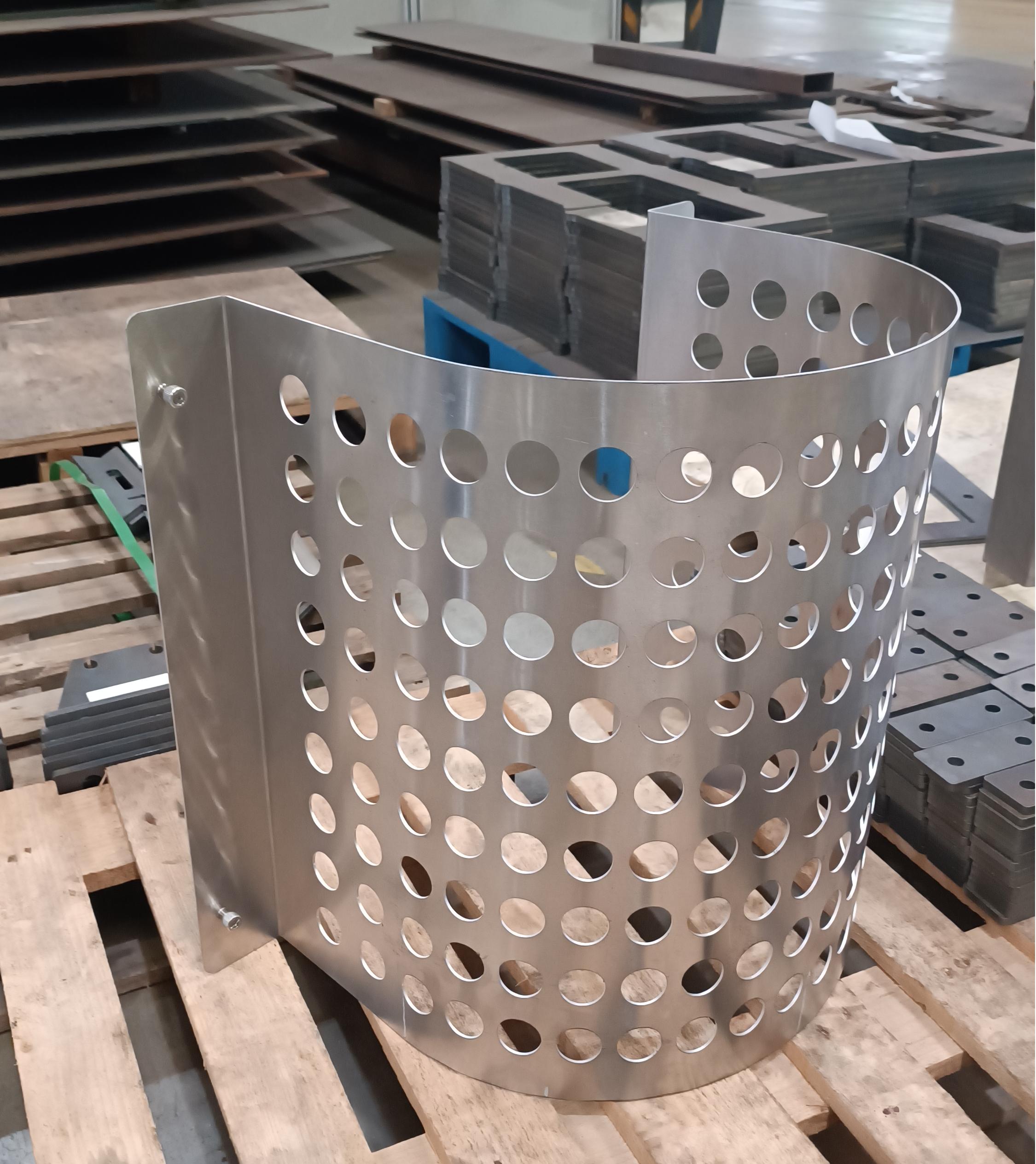 鋁合金6005鈑金卷圓加工